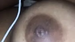 desi girlfriend  fucked and her cute boobs jiggling