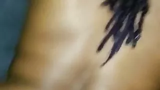 Thick ebony with huge ass gets pounded from behind