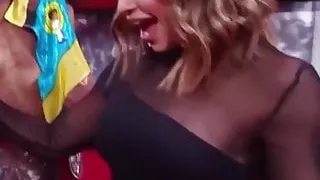 WWE - Charlie Caruso dancing backstage at TLC 2020