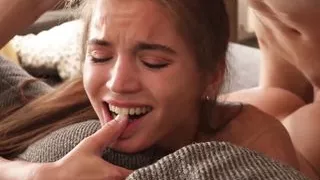 First anal with flexible stepsister