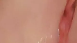 lubed up with another mans cum