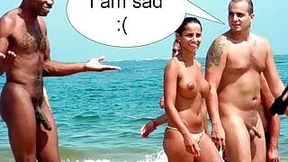 Busty slut likes it rough. Hot whore with big natural tits