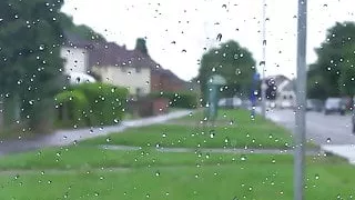 Sweet babe Lucia Love pissing outdoors