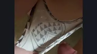 Wife brings husband present from her date