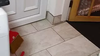 Desi step mom has sex and blowjob next to Christmas Tree