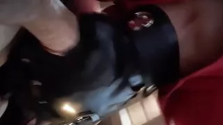 Laura XXX is bound hands and legs. She has to suck and deept