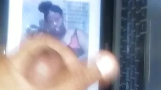 Cummimg für schwarze Muschi