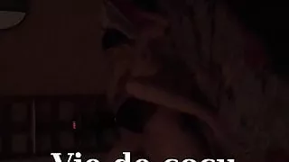 Severine is subdued by a guard