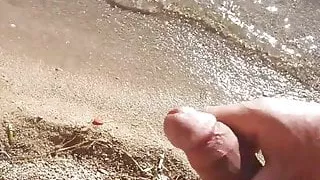 ibizabigcock cumshot am Strand in ibiza für die Menschen