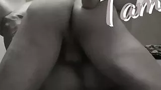 My bull cums inside me while my husband films. Impregnation