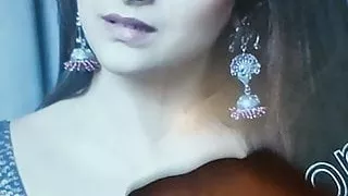 keerthi suresh face cock rubbing