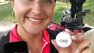 Cleaning rod and golfballs