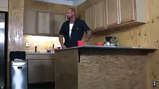 Big hunk Michael Roman bareback creampies tattooed Isaac X