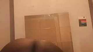 Pillow hump to orgasm