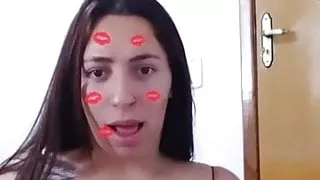 infamous facecast slut teases huge tits