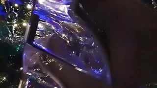 Lady L sexy clear mules and Happy new Year !