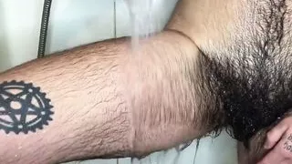 cockteau twink hairy bush bath