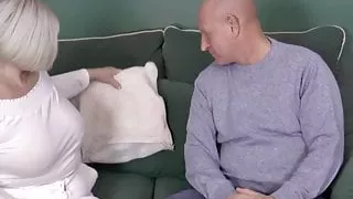 Granny slut sucking and riding cock