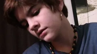 Teenage Nympho Gives Nervous Nerd A CFNM Handjob