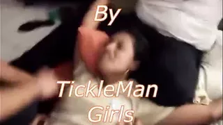 Ticklish girl