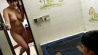 Japanese plumper Riku Nekota got some oral, uncensored