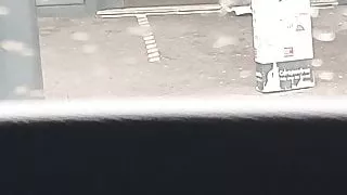 Couple caught fucking in the car by police camera