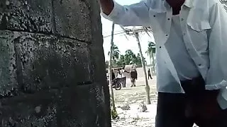 Pissing in the street