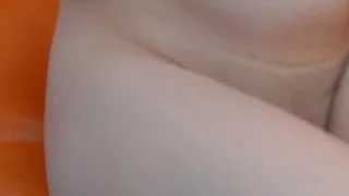 Solo girl is masturbating with a vibrator