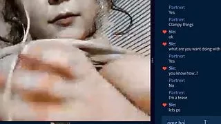 Femdom, Canadian girl locked my cock in chastity cage, tease