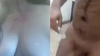 Cumming on webcam