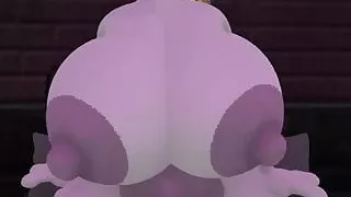 Mewtwo tits in your face (FerialExonar A25) HYPERFURRY BOOBS