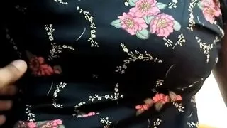 Touching Boobs and Fucking with Busty lady