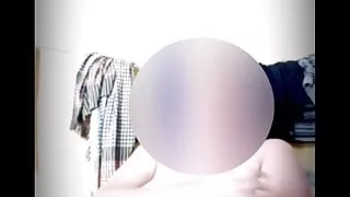 Busty hot girl masturbates hard