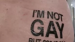 Pegged on yoga ball by domme