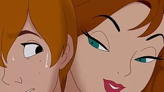 Milftoon Drama - Mother in Law wants to fuck her son in law