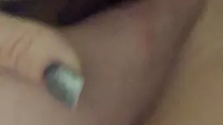 Early morning dildo fuck