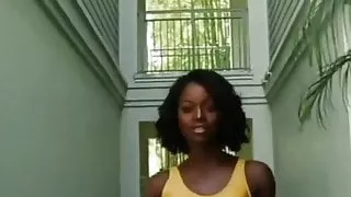 Ebony Youtuber Camel toe