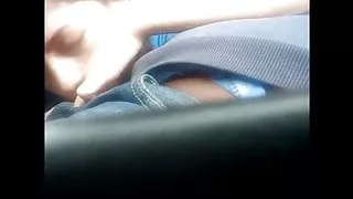 cute brunette gets double penetrade