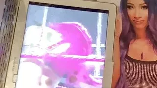 Sasha Banks Sperma Tribut