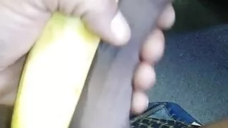 Banana, Black Sex, Gay Sex, Handjob, Masturbation, Toys