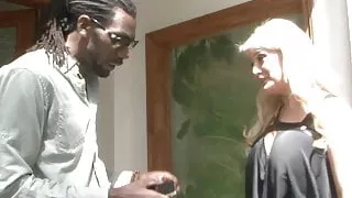 Black Dude On Blonde MILF