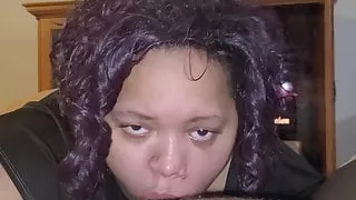 Getting head from an ugly chick