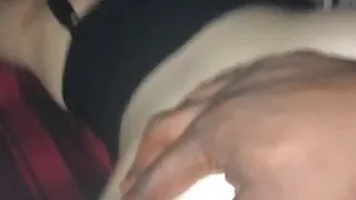 She let me hit while her man was at the liquor store