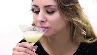 Sperma, Europäischer Sex, Schlucken, Sperma Schlucken
