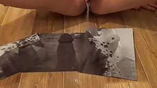 Emma Night pees on cock - Pissing