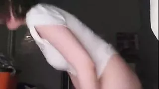 looks like a successful older woman with a young stud