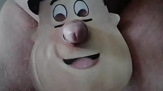 Flintstone penis nose