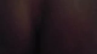 Dick in big black ass