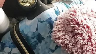 Latina soles at airport