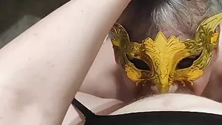 My useless cuckold licks me